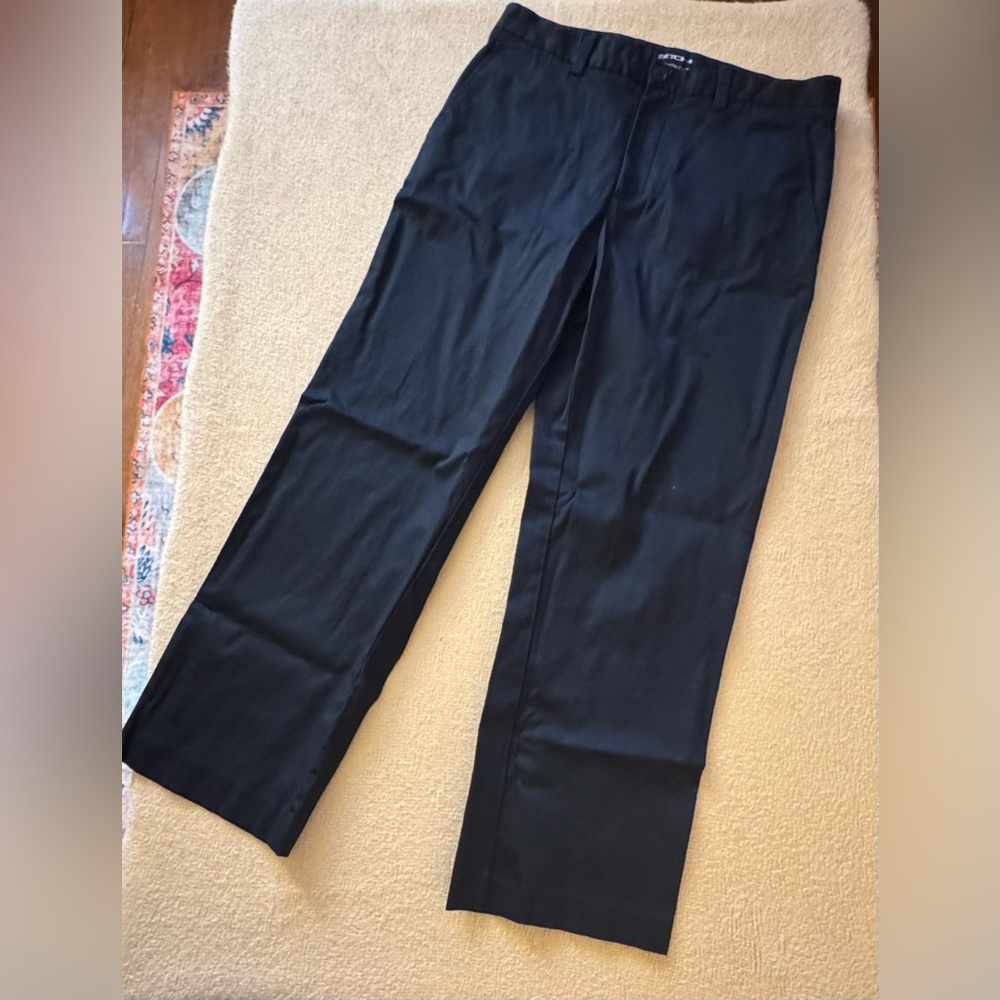 Kenneth Cole Black Stretch Dress Pants